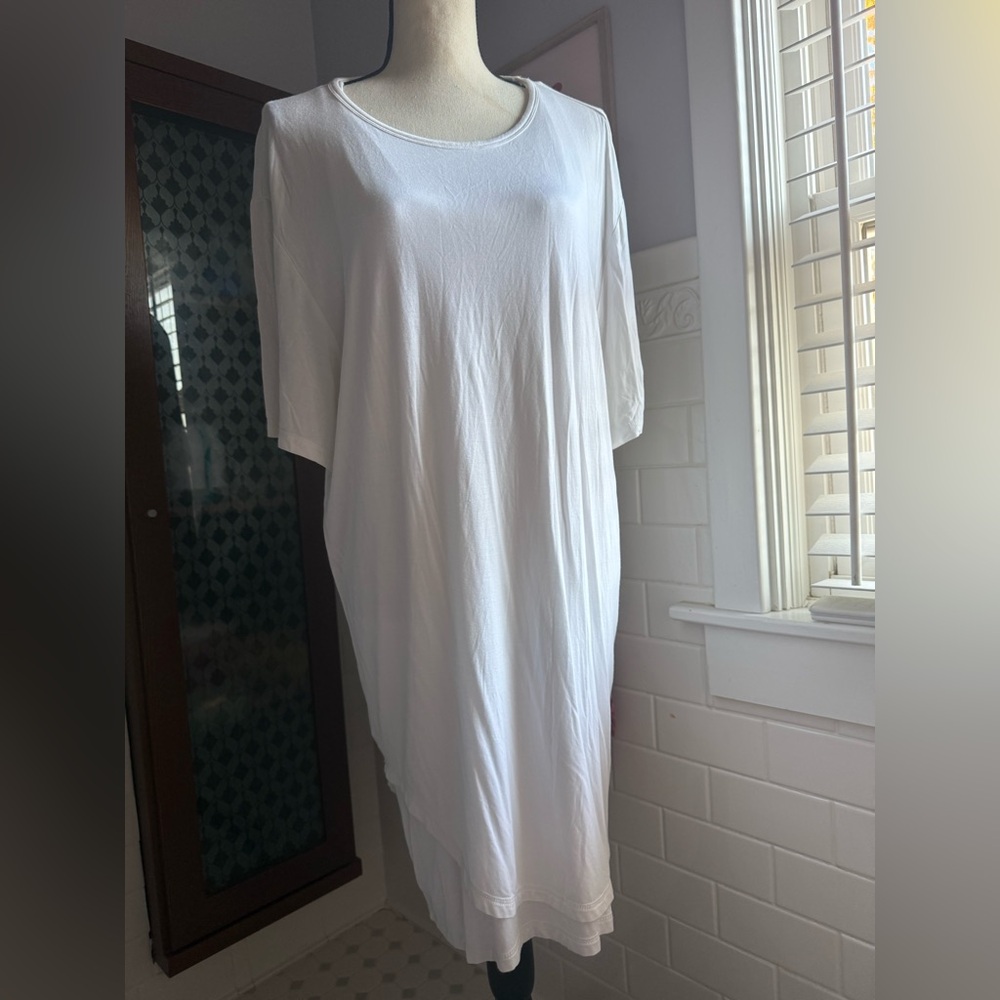Stampd White midi dress